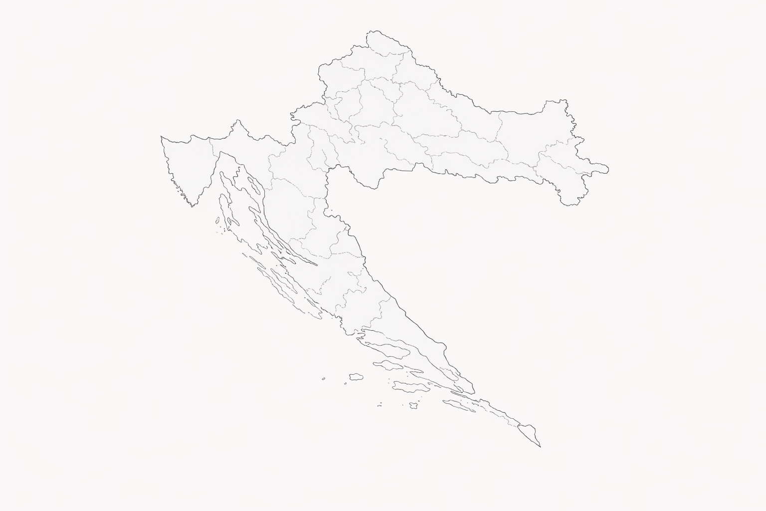 Karta Hrvatske